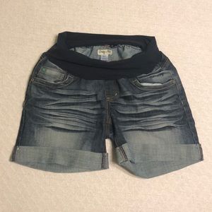 Indigo Rein Secret Fit Belly Maternity Jean Shorts